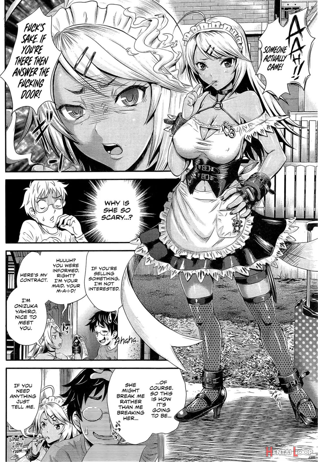 Akarui Maid (?) Keikaku page 4