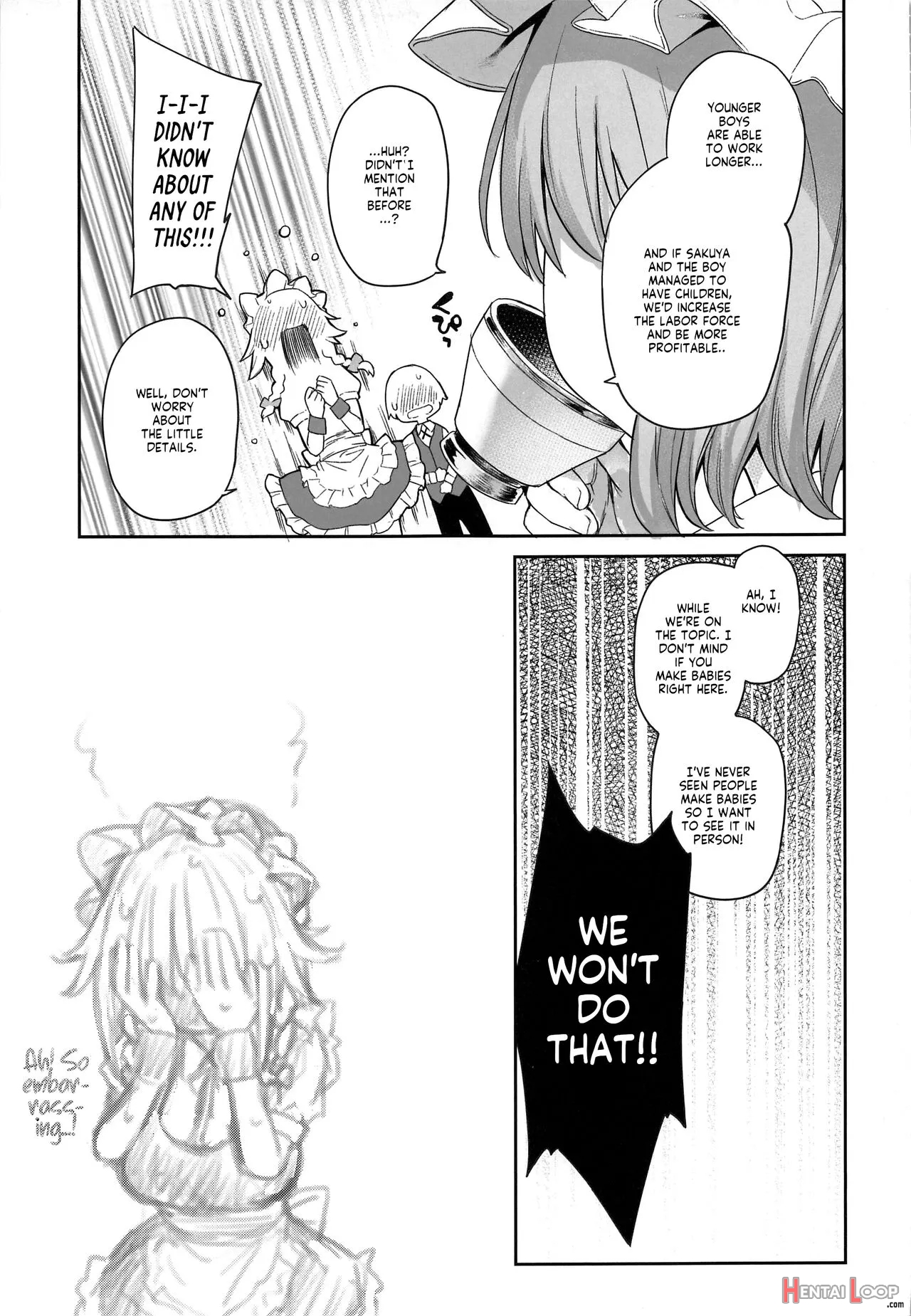 Anmitsu Touhou The After Vol. 3 Shasei Kanri Shite Kudasai Sakuya-san! + - Decensored page 20