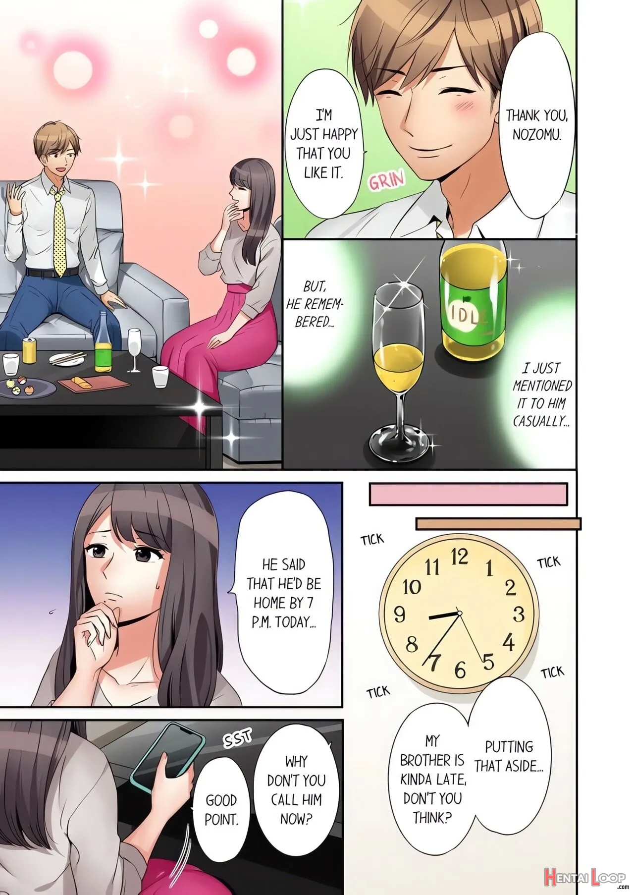 "ato 3-kai Wa Ikeru Yo Ne?" Otto No Kitaku Mae, Zetsurin Gitei Ni Nando Mo Hametaosareru Tsuma page 12