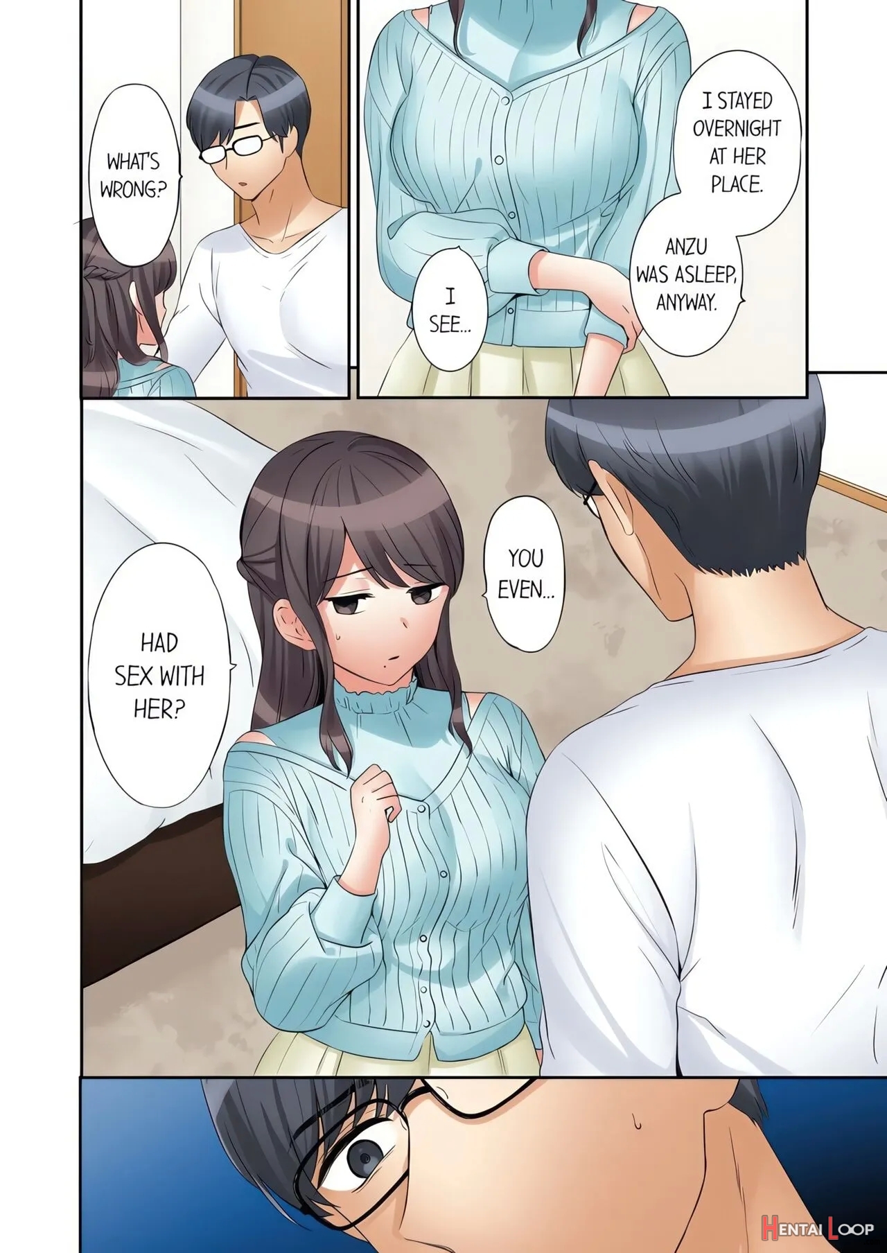 "ato 3-kai Wa Ikeru Yo Ne?" Otto No Kitaku Mae, Zetsurin Gitei Ni Nando Mo Hametaosareru Tsuma page 391