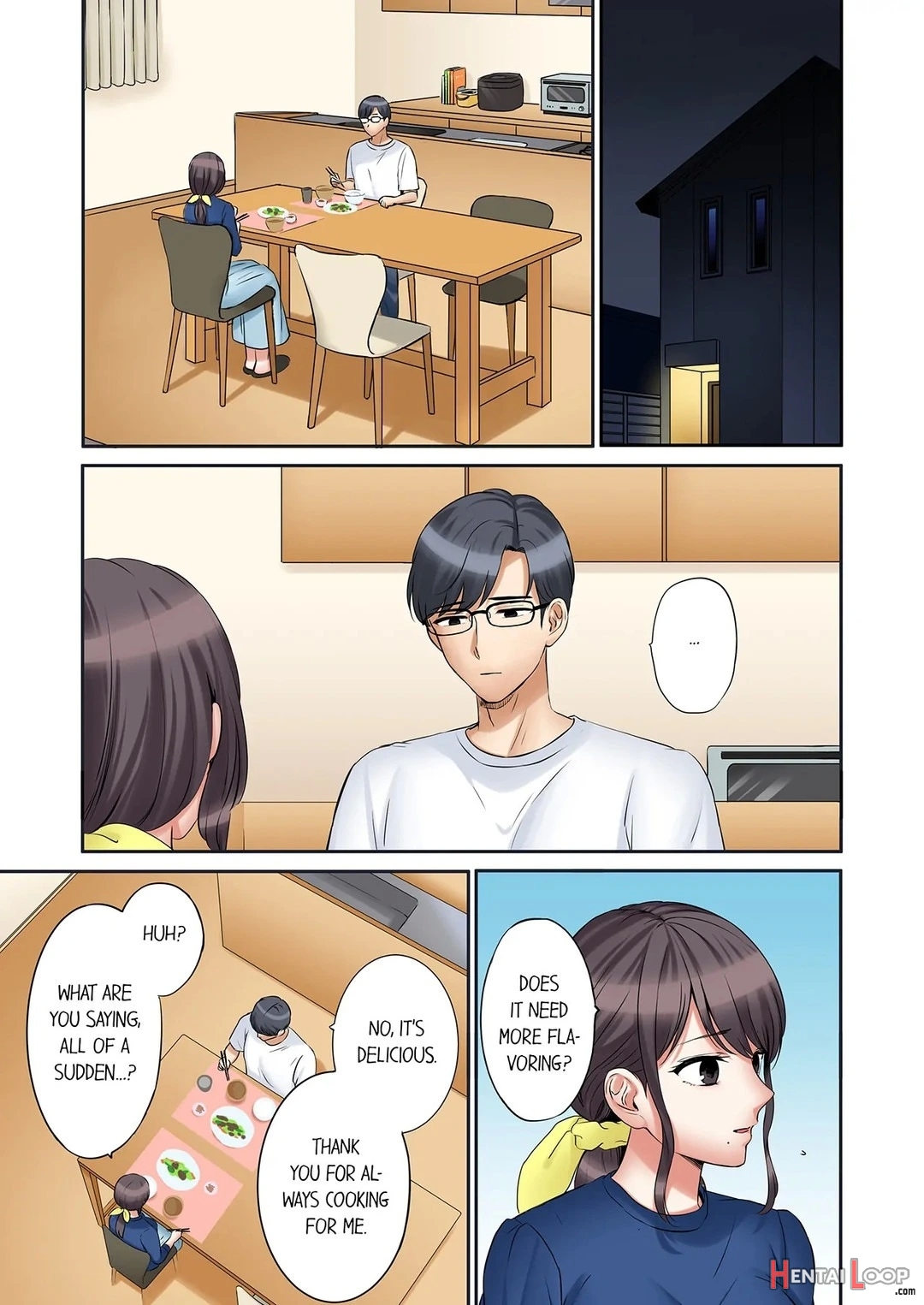 "ato 3-kai Wa Ikeru Yo Ne?" Otto No Kitaku Mae, Zetsurin Gitei Ni Nando Mo Hametaosareru Tsuma page 708