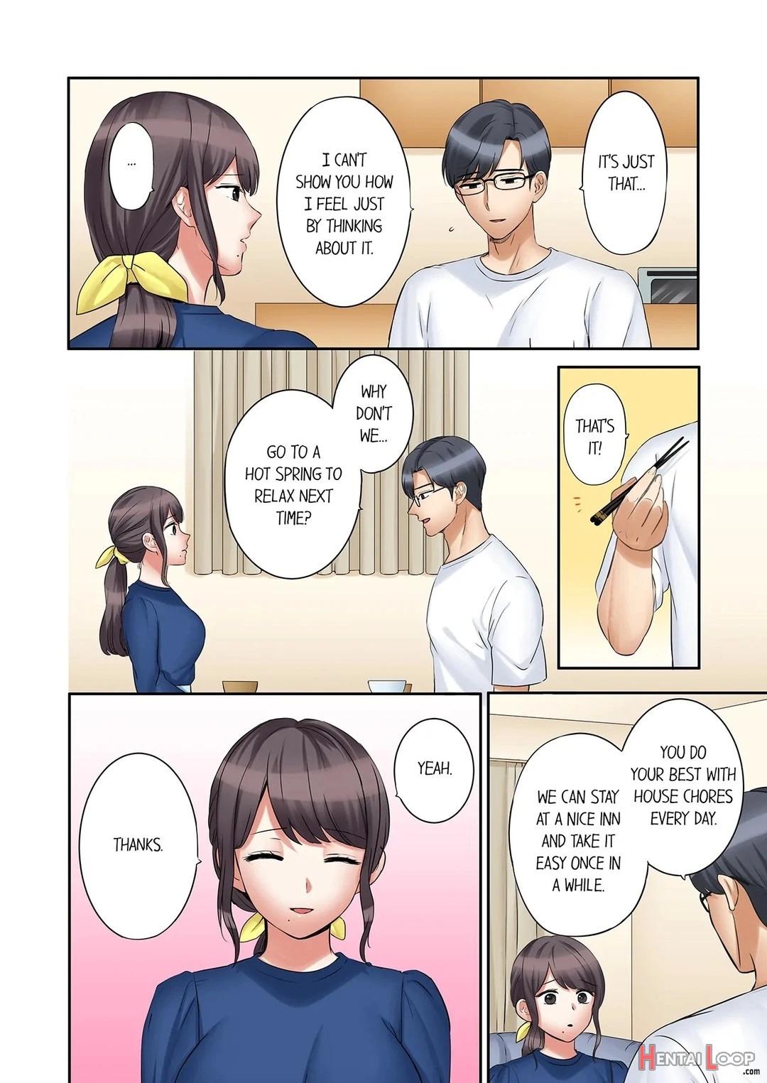 "ato 3-kai Wa Ikeru Yo Ne?" Otto No Kitaku Mae, Zetsurin Gitei Ni Nando Mo Hametaosareru Tsuma page 709