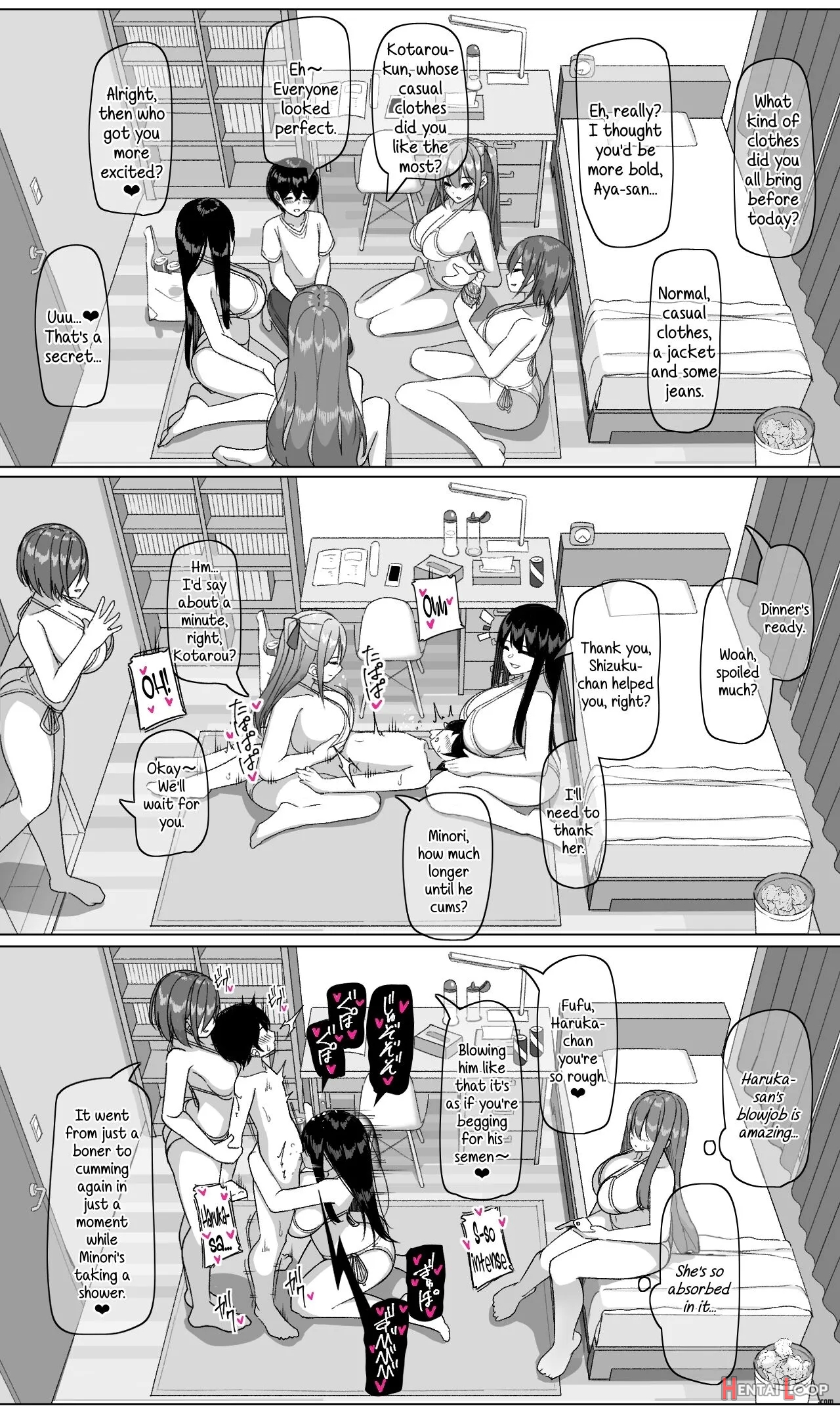 Bakunyuu Musume-tachi To Higawari O Tomari page 41