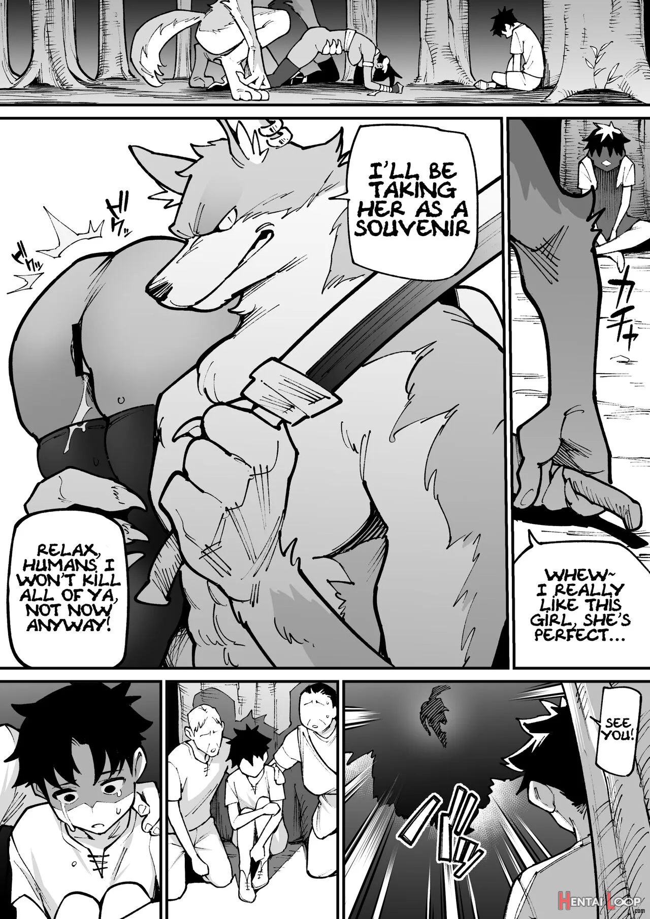 Beastman X Female Warrior Ntr page 13