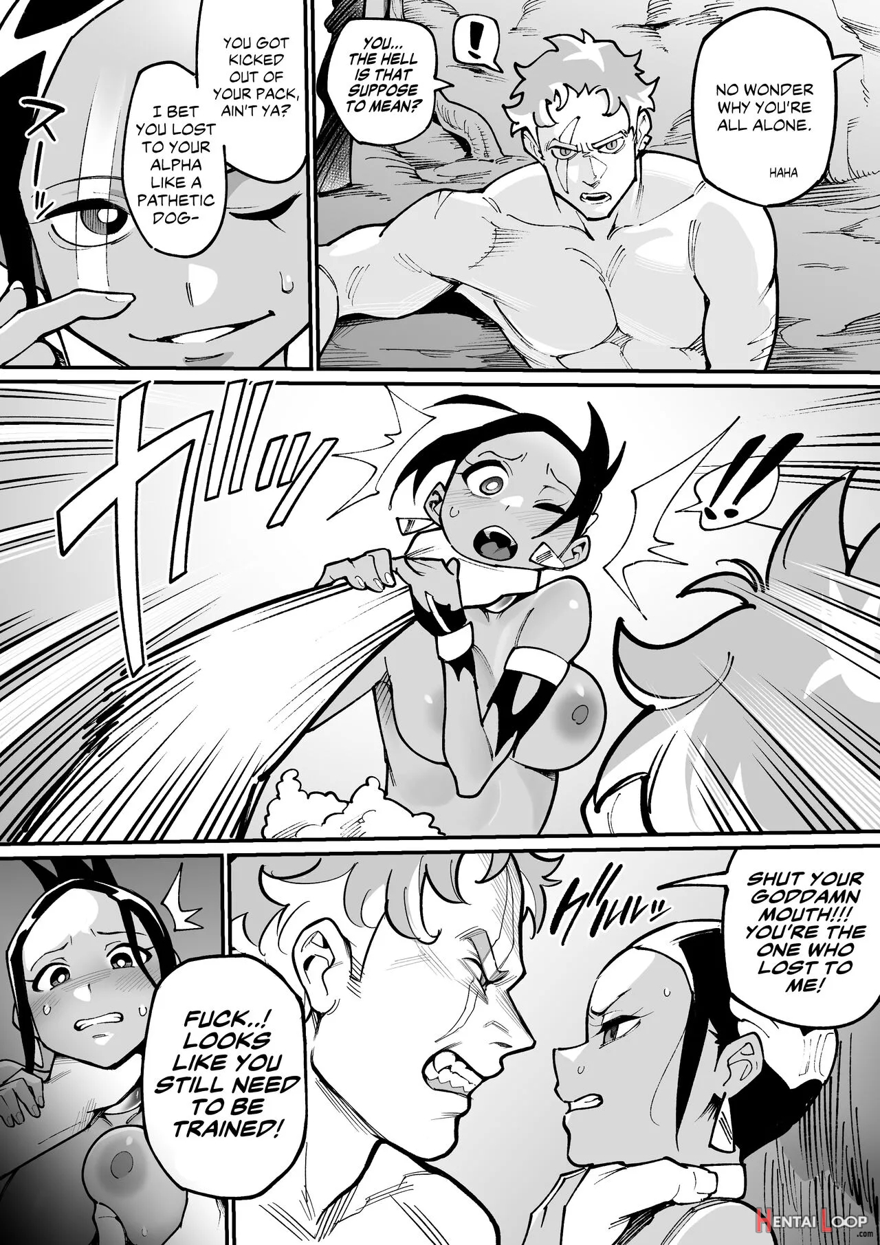 Beastman X Female Warrior Ntr page 16