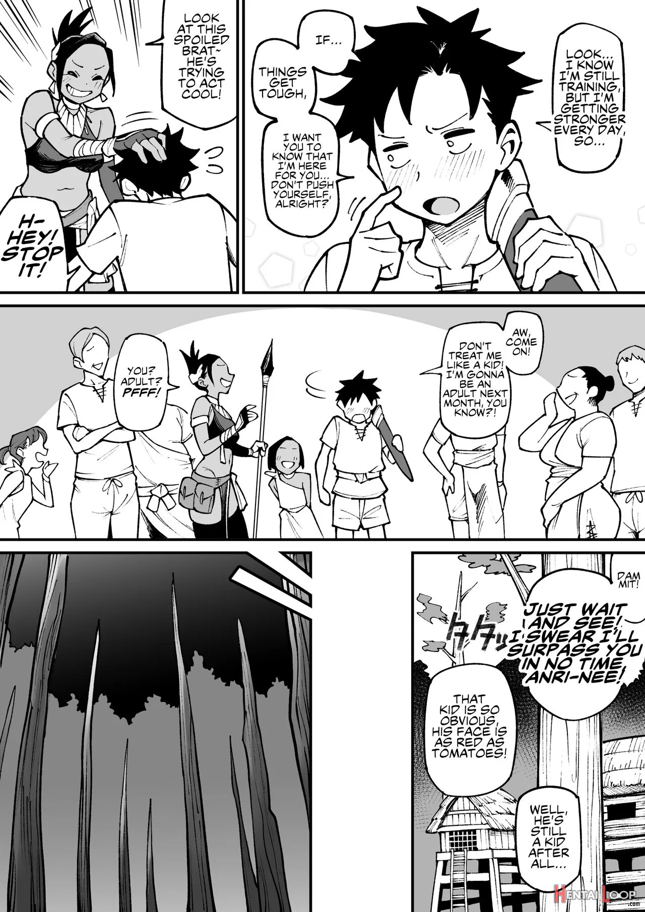 Beastman X Female Warrior Ntr page 2