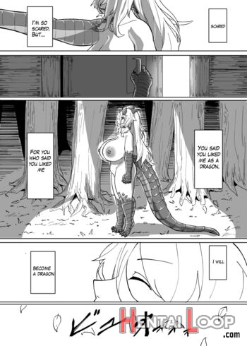 Because That Night Was The Happiest They've Ever Been - Persecuted Dragon Girl And An Assassin At His Limit Forget Human Speech And Have Beastly Sex page 13