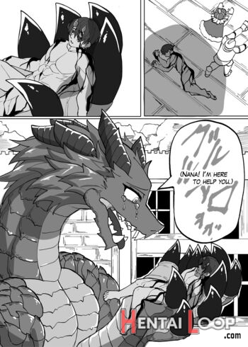 Because That Night Was The Happiest They've Ever Been - Persecuted Dragon Girl And An Assassin At His Limit Forget Human Speech And Have Beastly Sex page 17