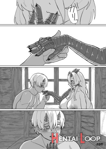 Because That Night Was The Happiest They've Ever Been - Persecuted Dragon Girl And An Assassin At His Limit Forget Human Speech And Have Beastly Sex page 31