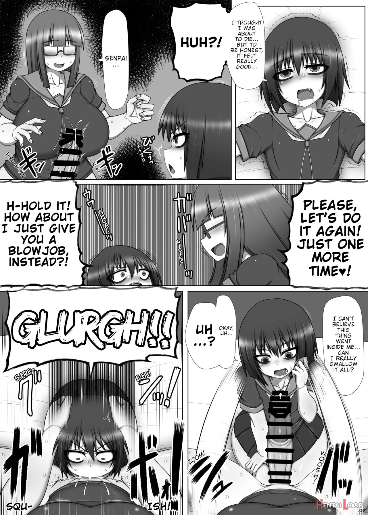 Bitch Ikka No Imouto Ga Futanari Kouhai No Fudeoroshi Shitara Shinikaketa Hanashi. page 13