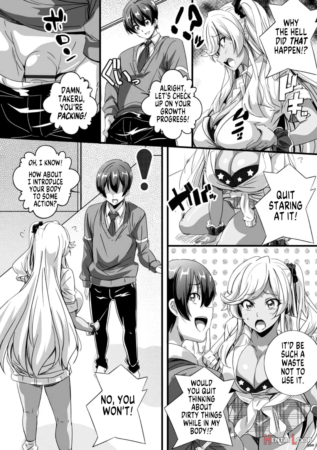 Bitch Ni Natta Kuro Gal Nee-chan To Irekawari Seikatsu 1 page 8