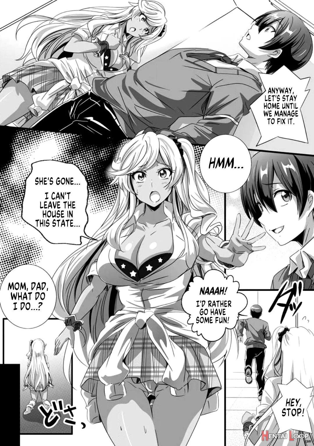 Bitch Ni Natta Kuro Gal Nee-chan To Irekawari Seikatsu 1 page 9