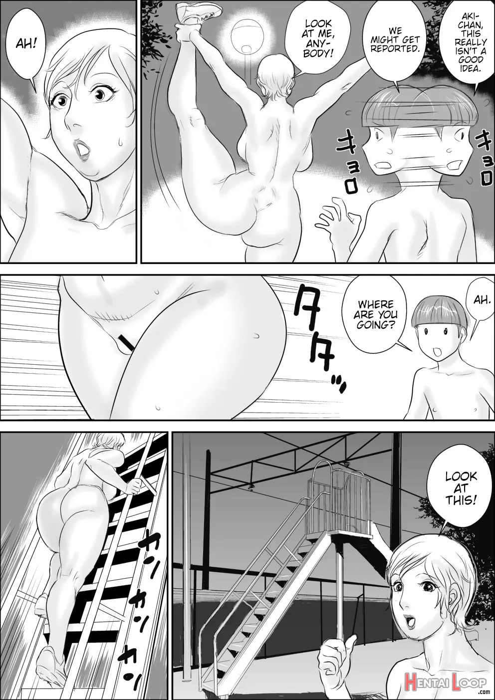 Boku To Oba-san No Dokidoki Roshutsu Seikatsu page 27