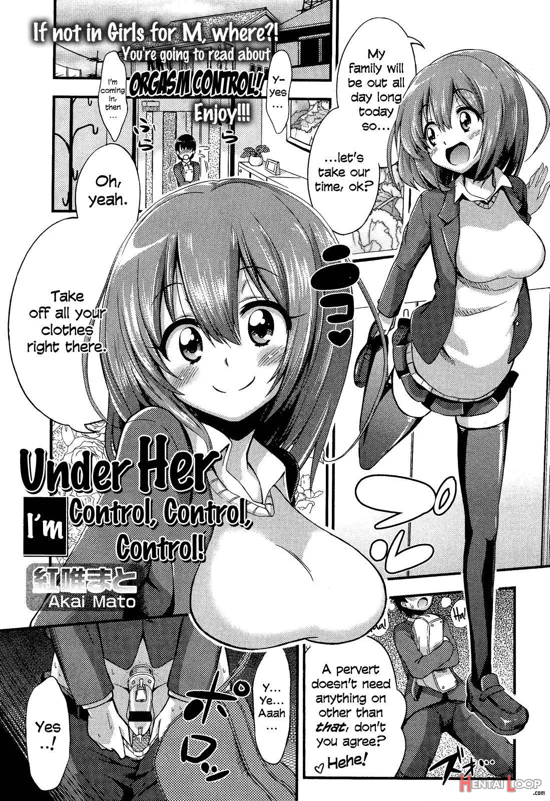 Boku Wa Kanri Kanri Kanri Sarete Iru Ch. 1 page 1