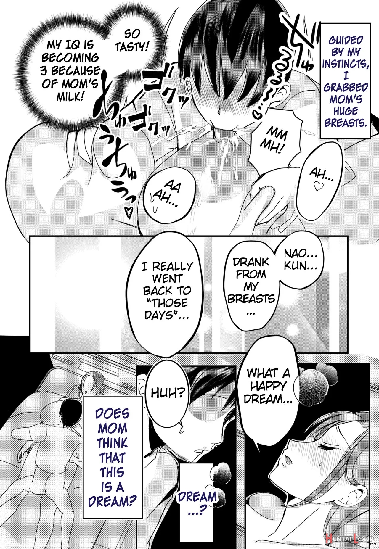 Bonyuu Kaa-san No Naka Ni Modoritai 1 ~kaa-san Ga Kinshin Koubi O Yume Da To Omoikonderu Ken~ page 35