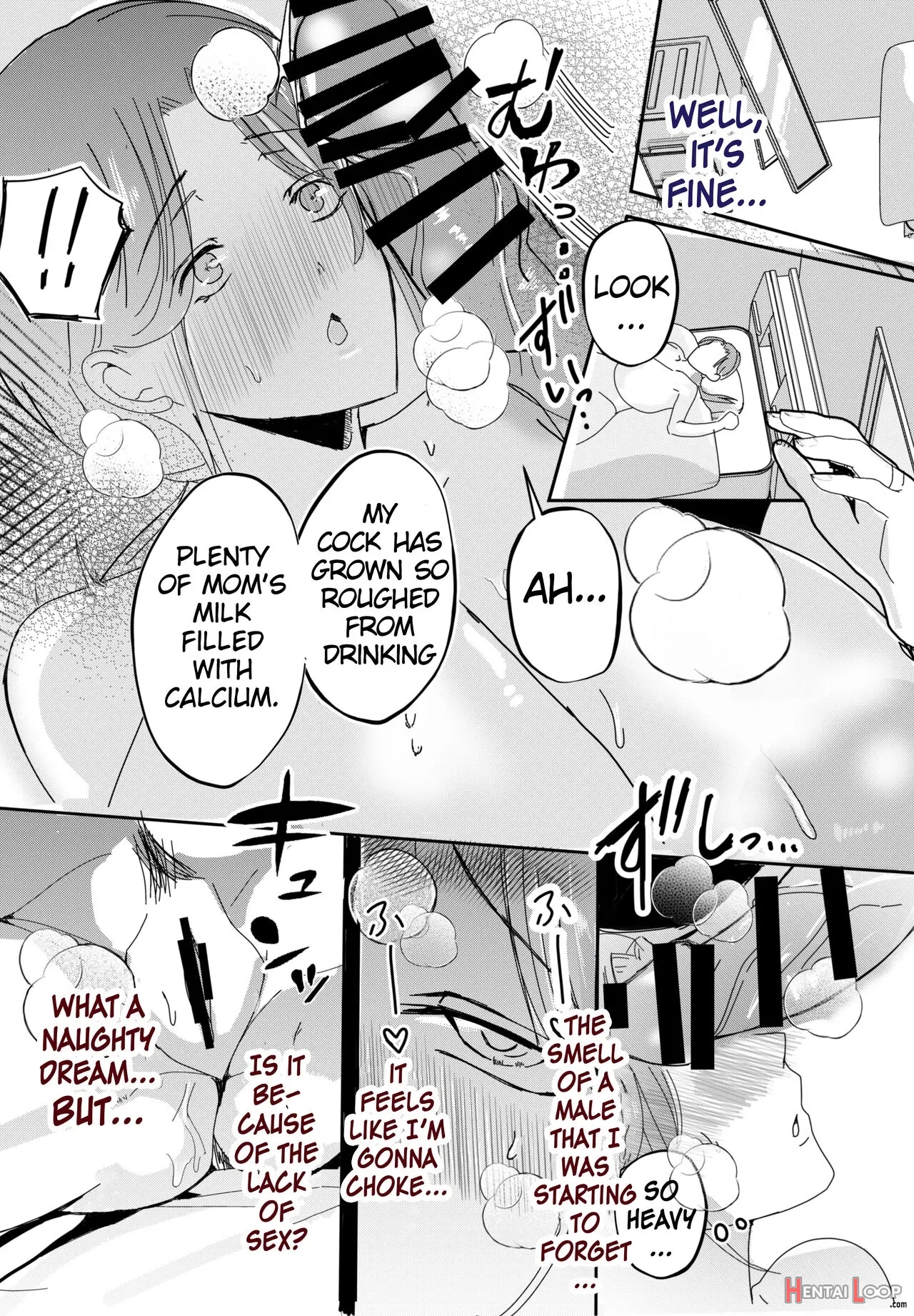 Bonyuu Kaa-san No Naka Ni Modoritai 1 ~kaa-san Ga Kinshin Koubi O Yume Da To Omoikonderu Ken~ page 36