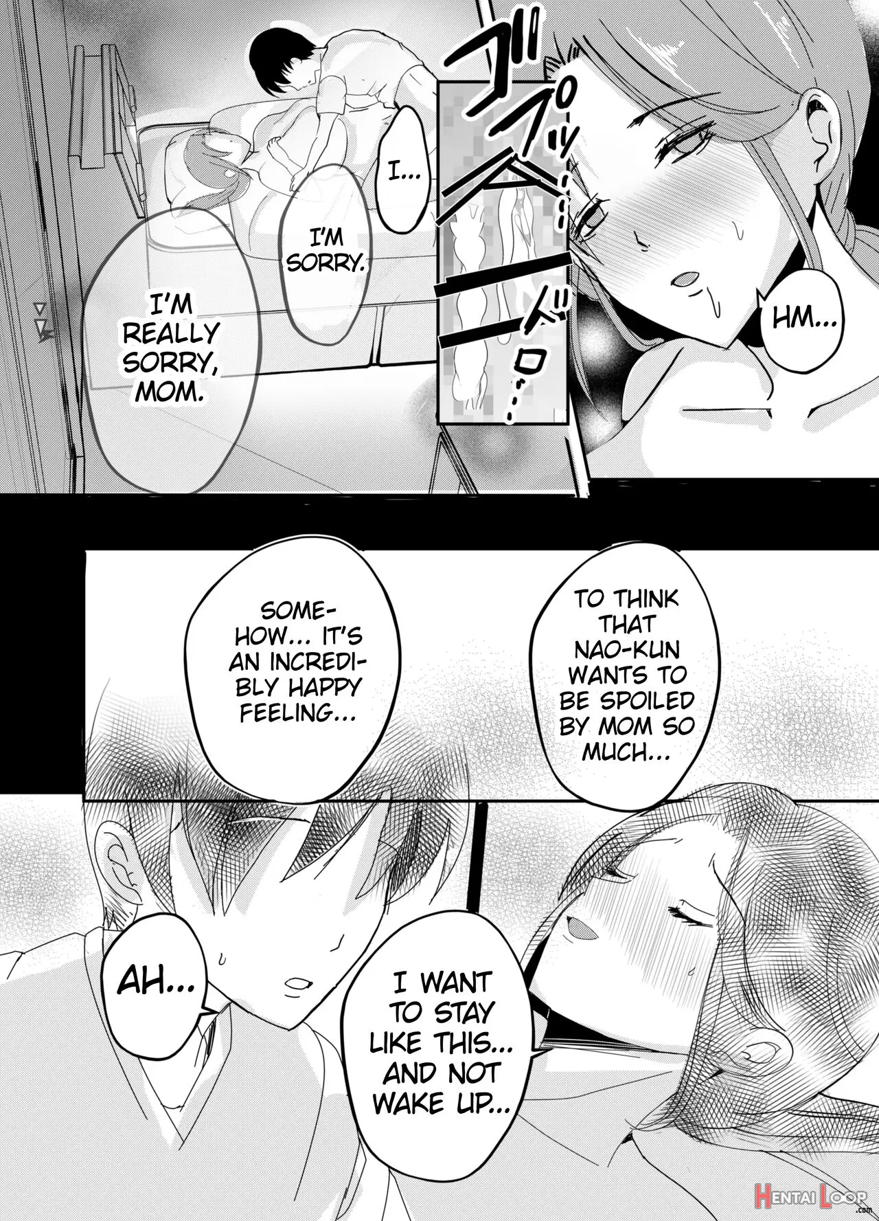 Bonyuu Kaa-san No Naka Ni Modoritai 1 ~kaa-san Ga Kinshin Koubi O Yume Da To Omoikonderu Ken~ page 58