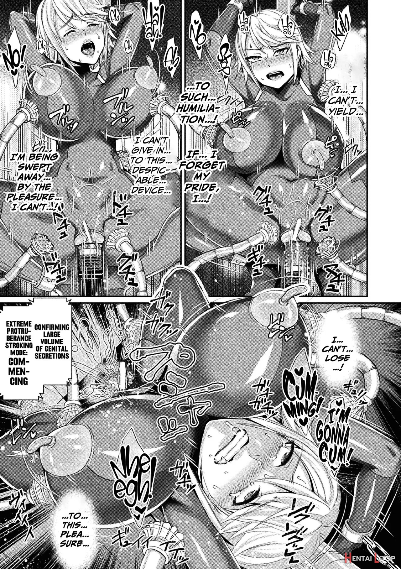 Bounty Hunter Blue ~torawareshi Kikai Kangoku~ page 11