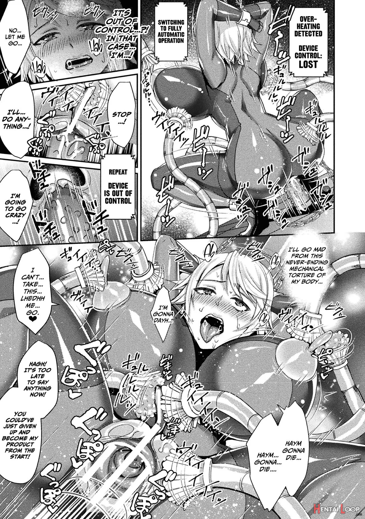 Bounty Hunter Blue ~torawareshi Kikai Kangoku~ page 13