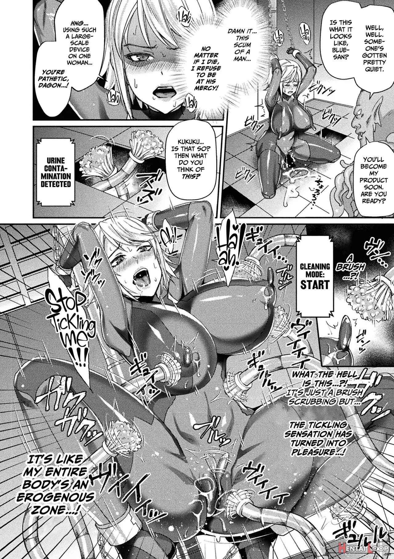 Bounty Hunter Blue ~torawareshi Kikai Kangoku~ page 8