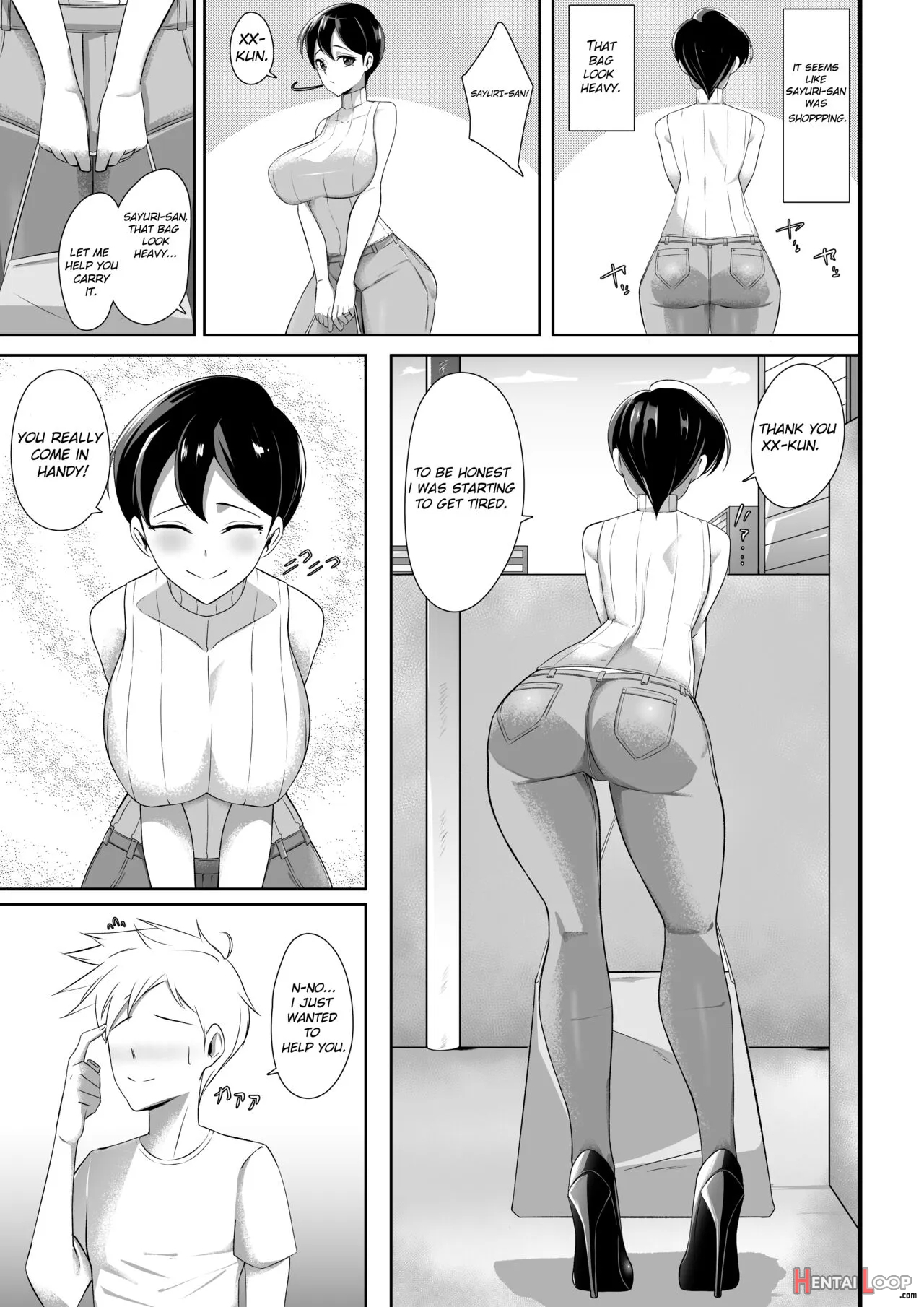 Bukiyou De Eroi Rinjin Sayuri-san page 7