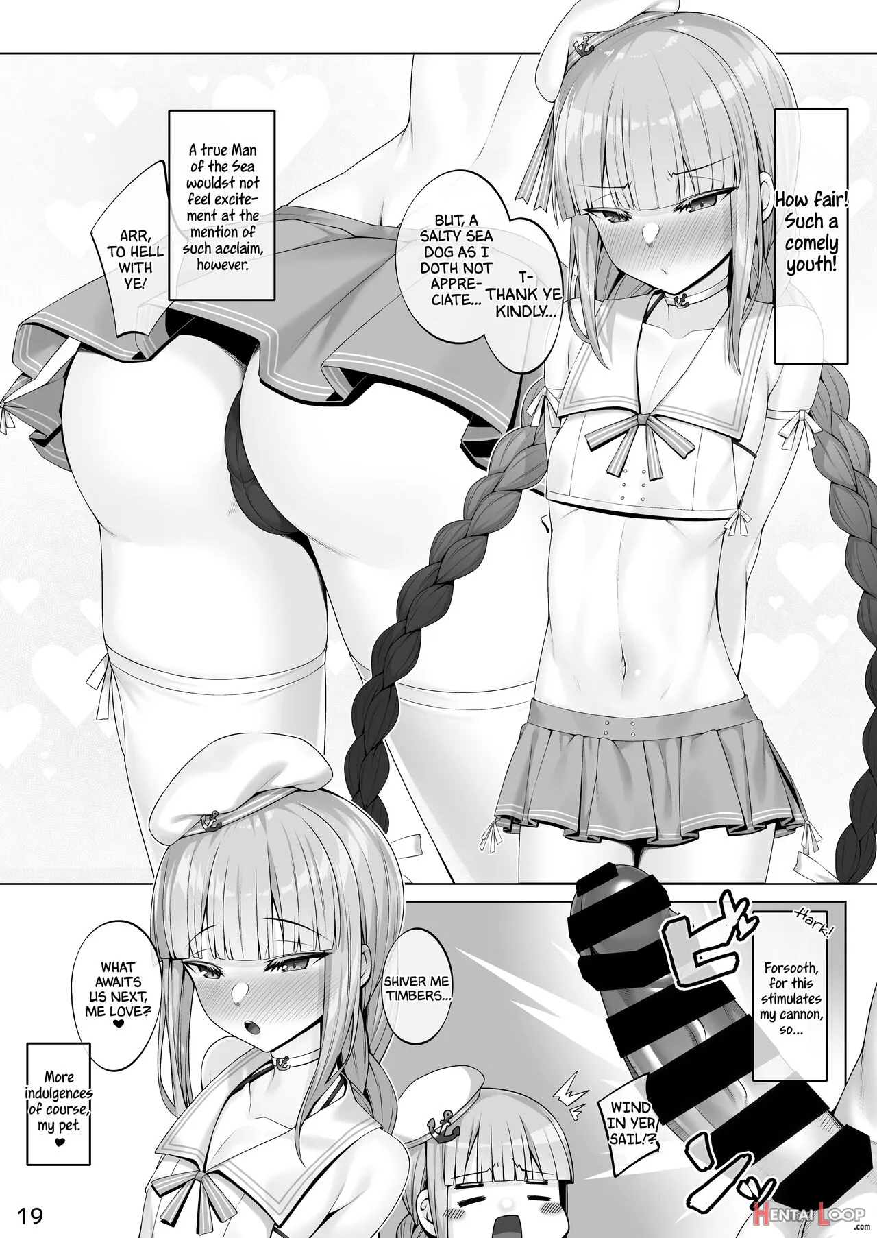 Captain To Iroiro Ecchi Hon - Pirate English Version page 18