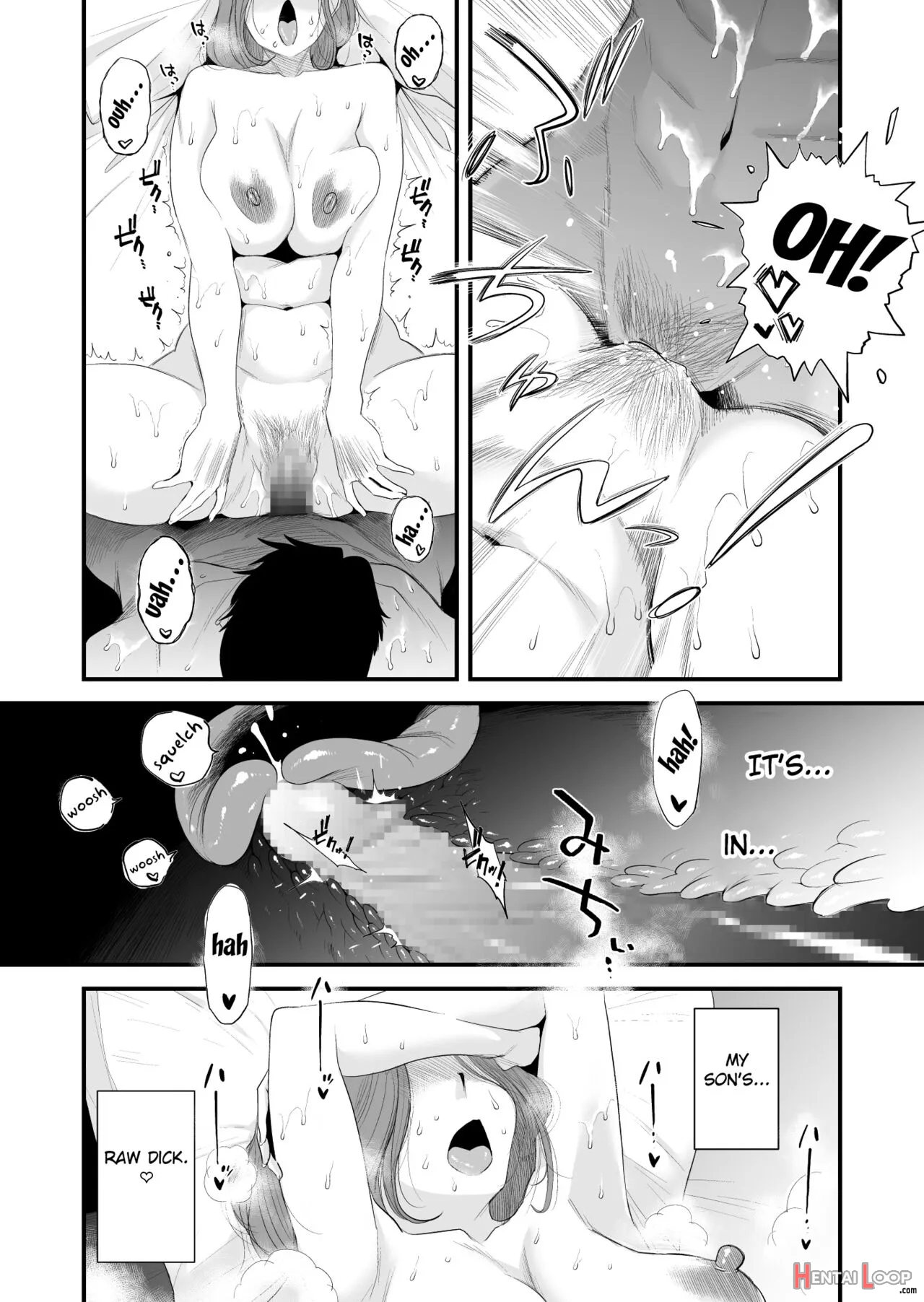 Chichioya Kounin! Hasegawa-san Chi No Oyako Kankei ~fuufu No Shinshitsu Nakadashi Hen~ page 12