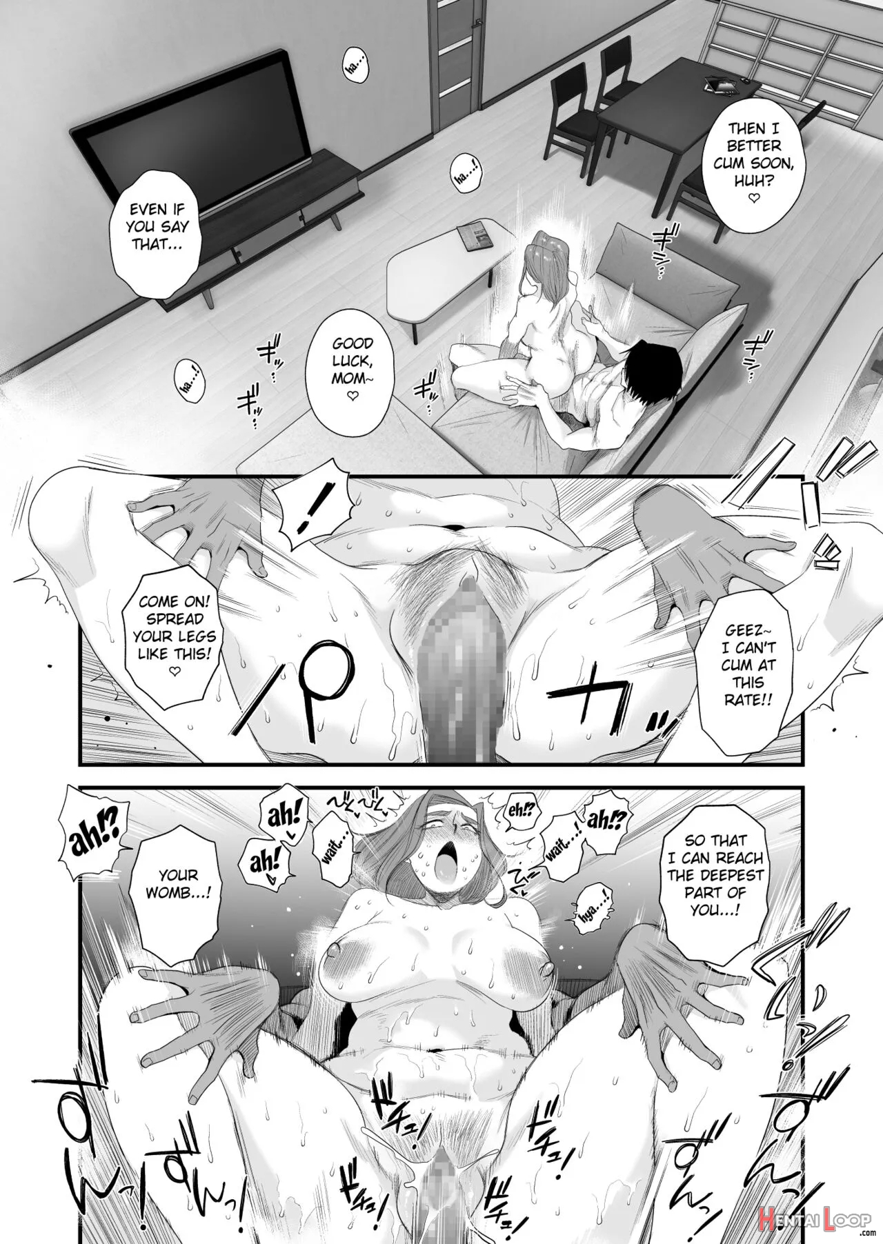 Chichioya Kounin! Hasegawa-san Chi No Oyako Kankei ~fuufu No Shinshitsu Nakadashi Hen~ page 35