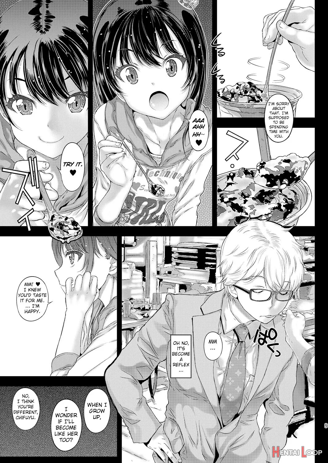 Chifuyu-chan No Tsumi To Torokeru Kuch page 8