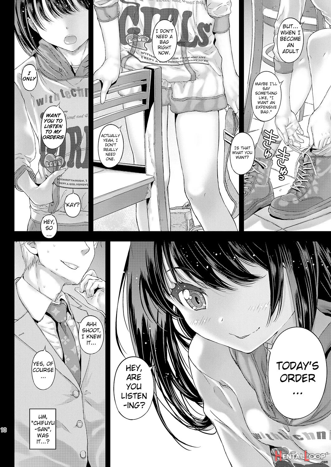 Chifuyu-chan No Tsumi To Torokeru Kuch page 9