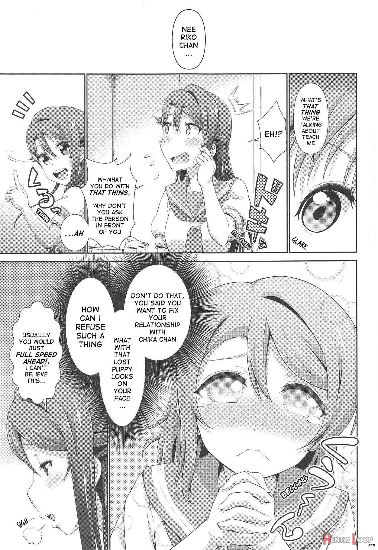 Chika-chan Ni Mo Naisho No Himitsu 3 page 9