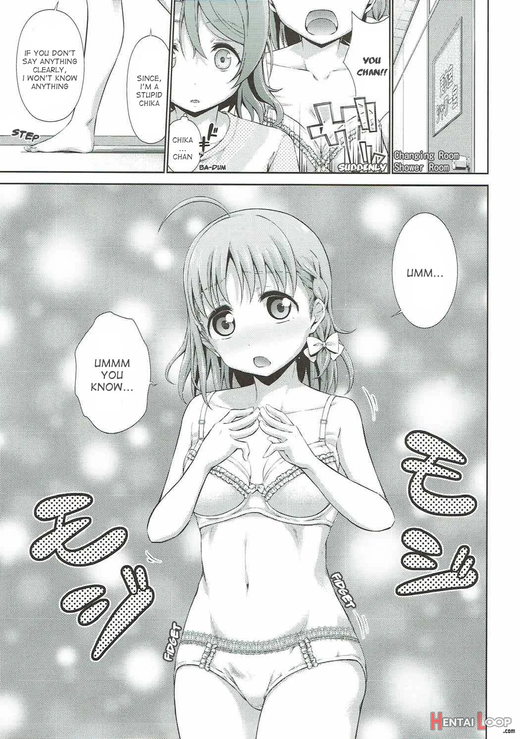 Chika-chan Ni Mo Naisho No Himitsu page 12