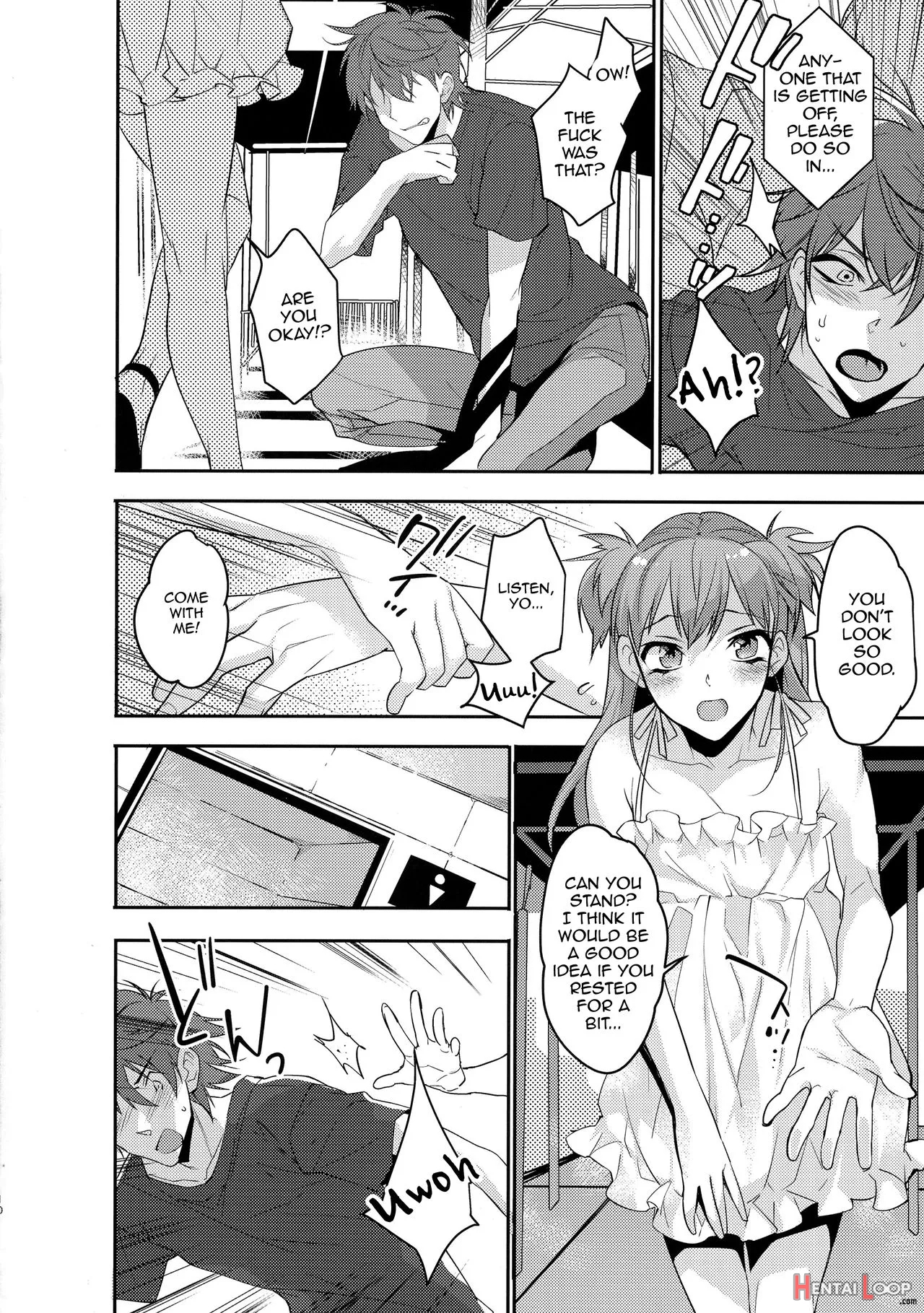 Chikan Josou Danshi X Ore!? page 8