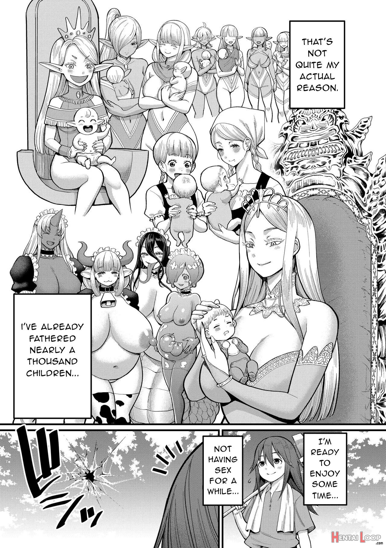 Chintrai Quest Vi Eddenno!? Seishi-tachi page 49