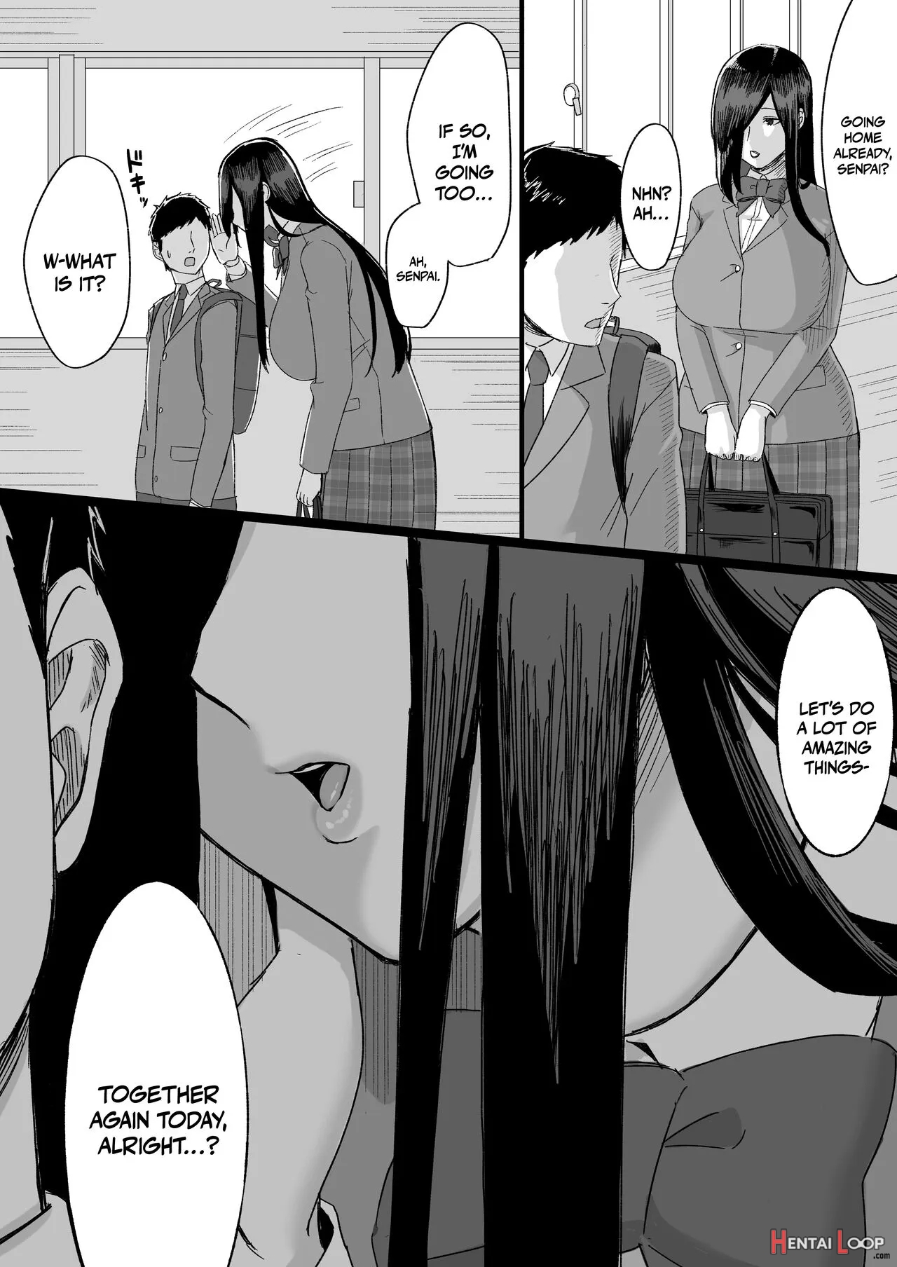 Choushin Cool-kei Kouhai Ni Seiteki Ni Semarareru Hanashi page 37