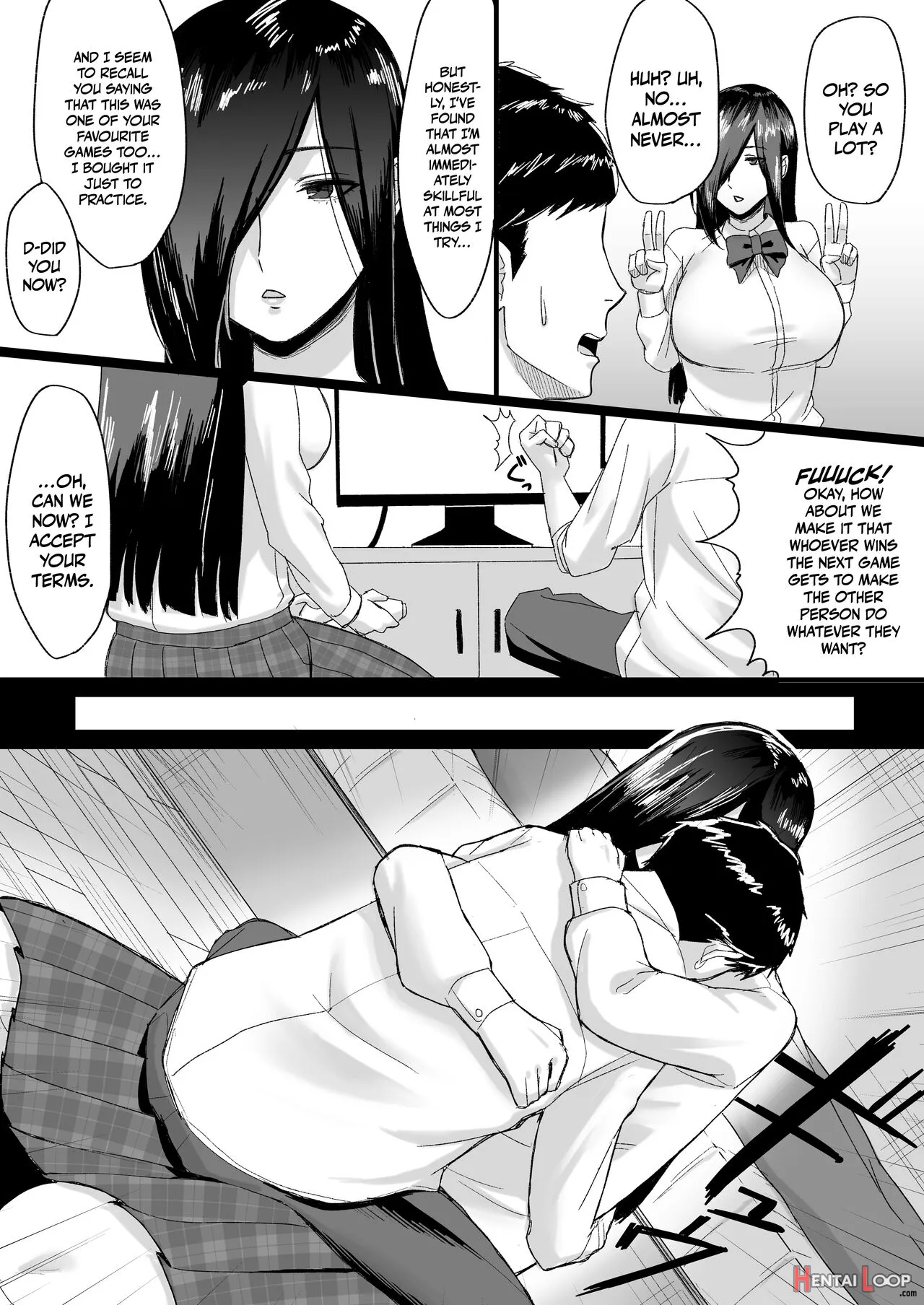 Choushin Cool-kei Kouhai Ni Seiteki Ni Semarareru Hanashi page 6