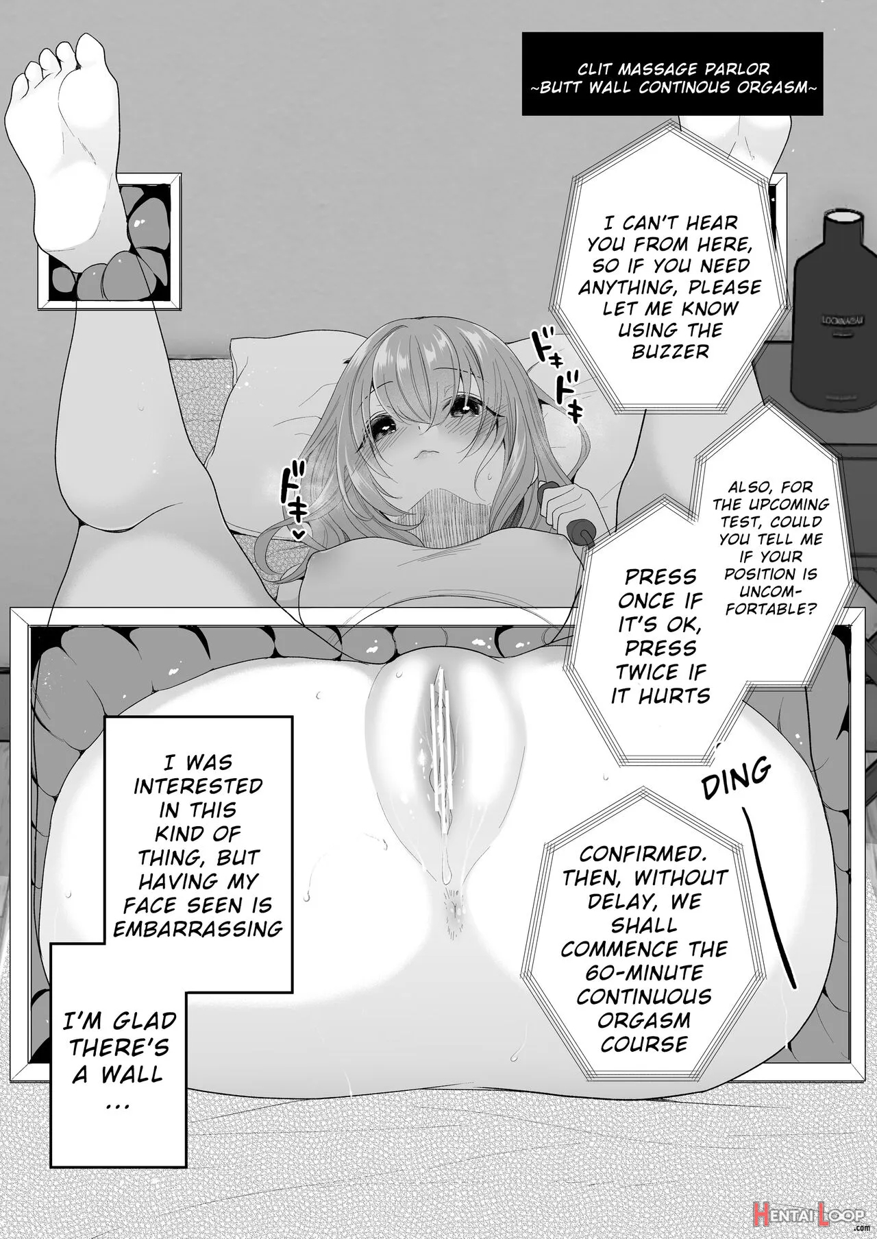 Cli Massage-ya-san ~kabeshiri Renzoku Zecchou~ page 1