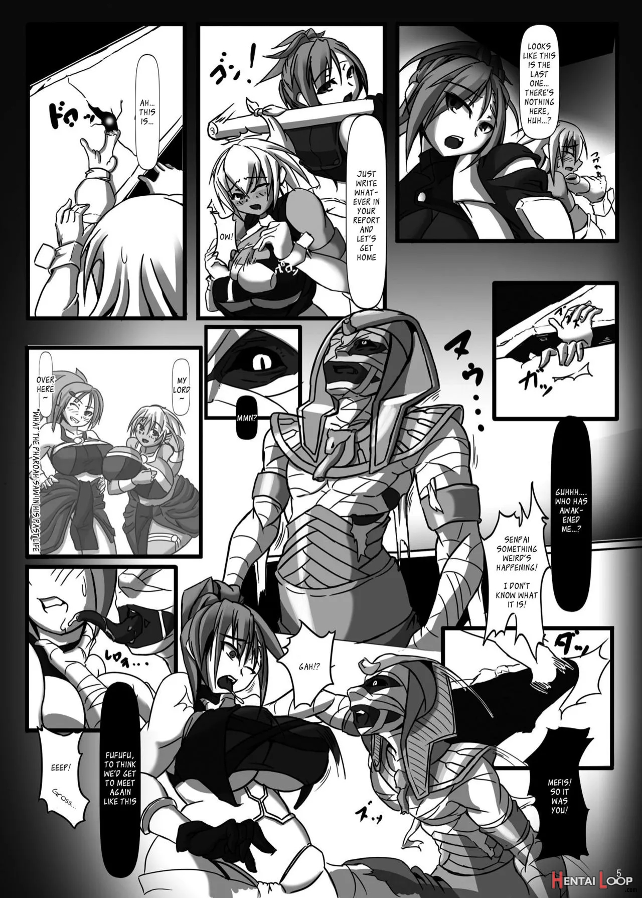 Conquistadores Kodai Iseki De Sanran Acme! Pharaoh Taieki Shokubai Hen page 4