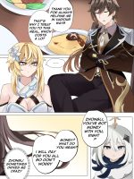 Contract (remake) - A Hu Tao X Zhongli Hentai Comic page 2