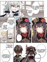 Contract (remake) - A Hu Tao X Zhongli Hentai Comic page 4