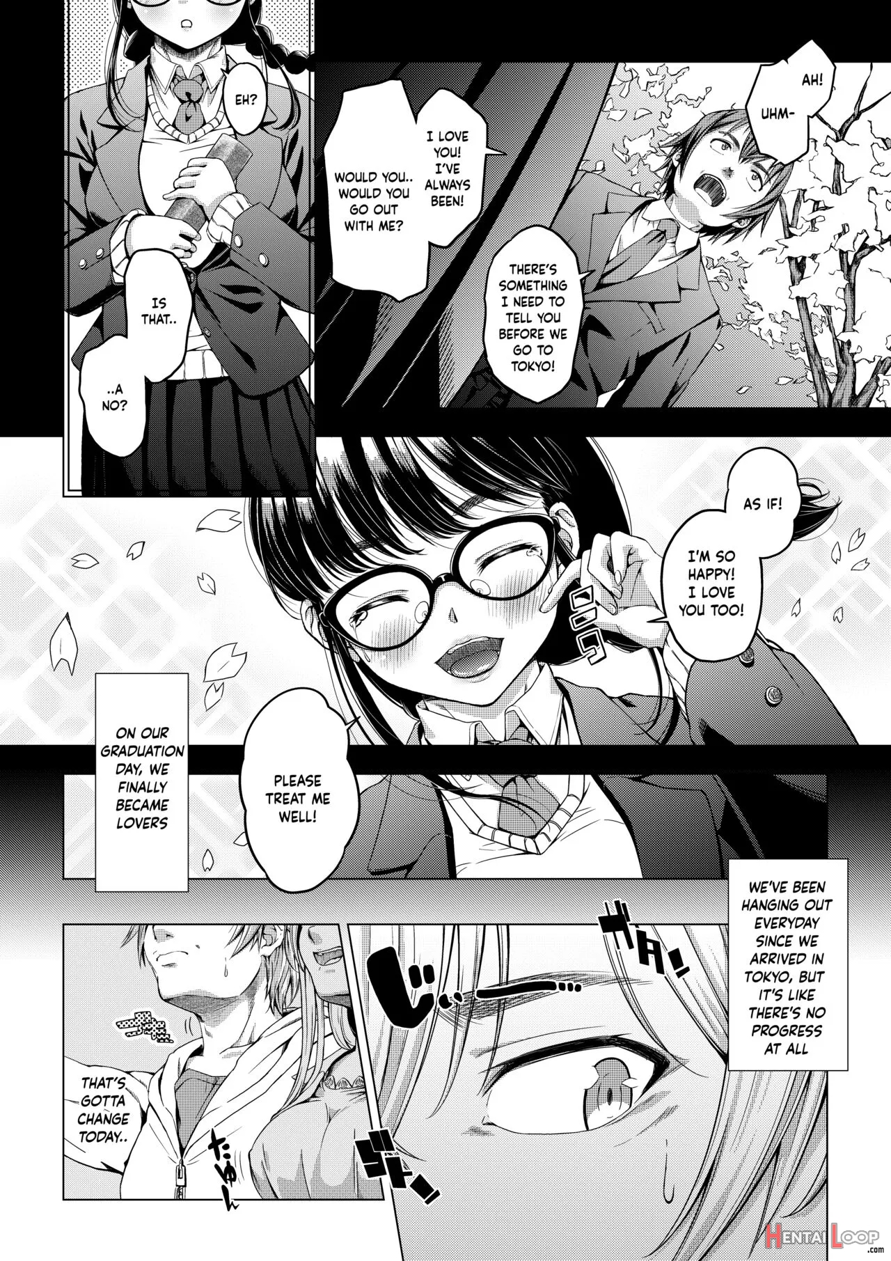 Daigaku Shingaku De Issho Ni Joukyou Shita Kanojo Ga Circle No Senpai Ni Netorare Ochiru Made -rape Shojo Soushitsu Hen- page 3