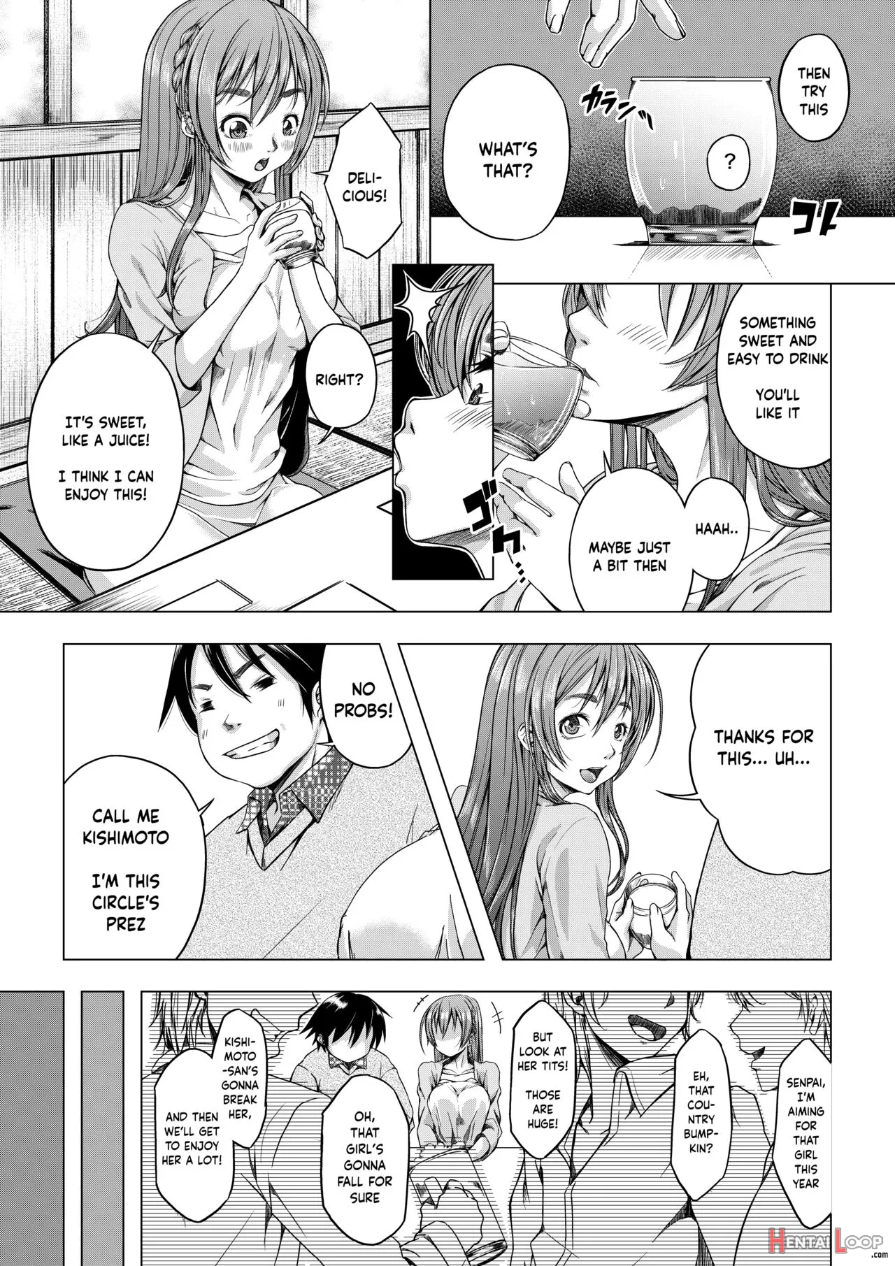 Daigaku Shingaku De Issho Ni Joukyou Shita Kanojo Ga Circle No Senpai Ni Netorare Ochiru Made -rape Shojo Soushitsu Hen- page 8