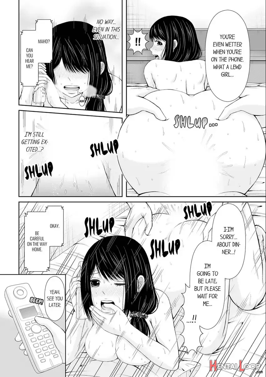 Denwa Chū , Ushiro Kara Xl No Furin Pisuton ~ Majimena Hitozuma No Inran Sex page 53