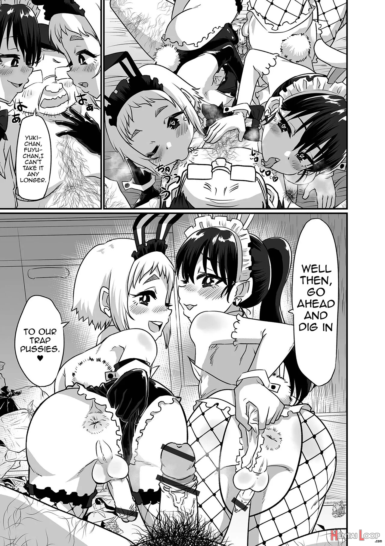 Doko Demo Shucchou! Otokonoko Deli Bunny page 9