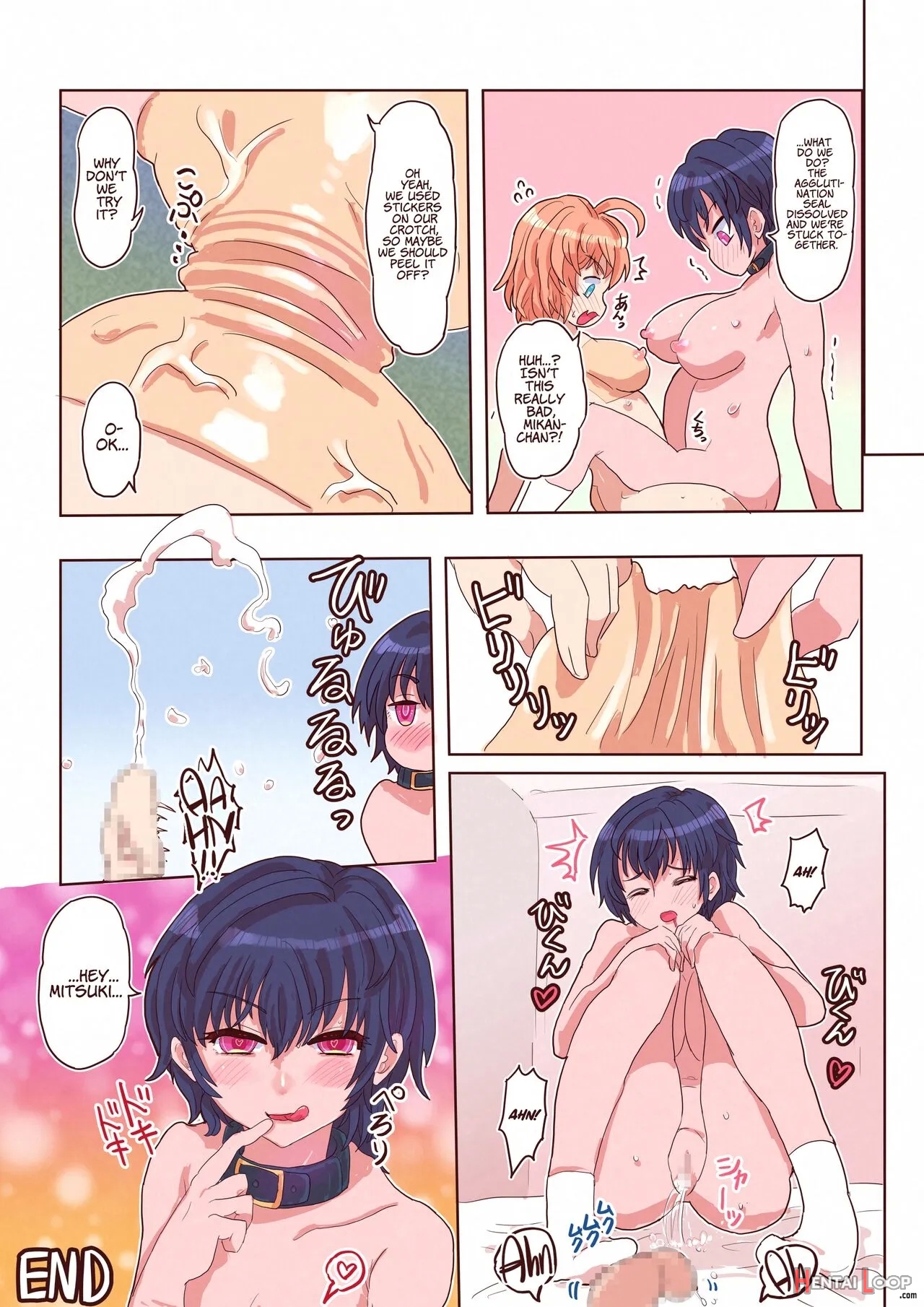 Dosukebe Seal ~mitsuki-kun To Mikan-chan No Baai~ page 41