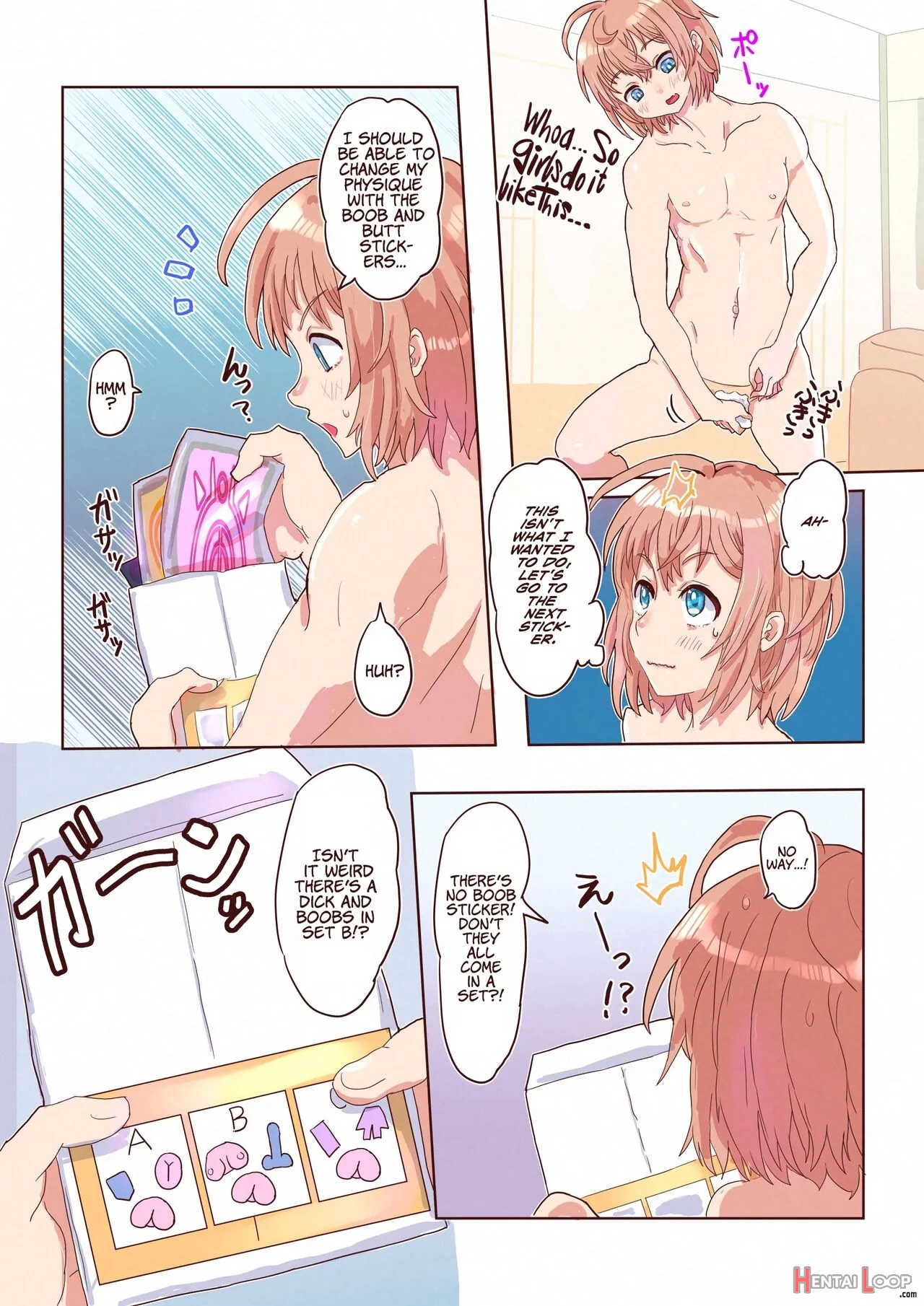 Dosukebe Seal ~mitsuki-kun To Mikan-chan No Baai~ page 9