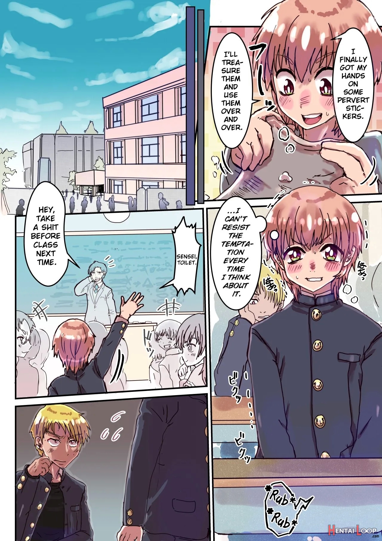 Dosukebe Seal ~shikura-kun No Baai~ page 4