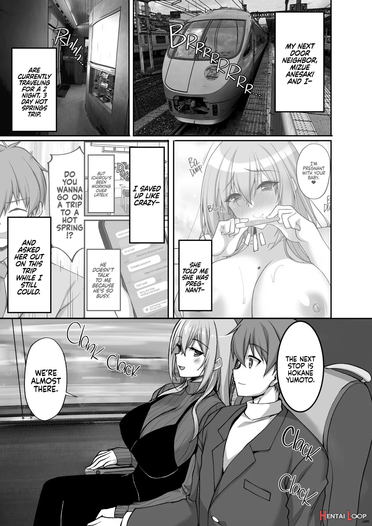 Ecchi Na Onee-san Wa, Suki Desu Ka? 5 ~tonari No Onee-san To Ichaicha Onsen Ryokou Hen~ - Decensored page 2