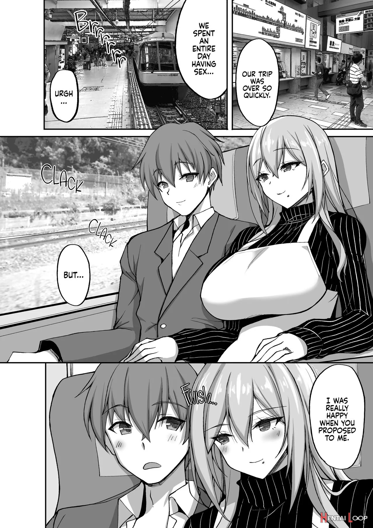 Ecchi Na Onee-san Wa, Suki Desu Ka? 5 ~tonari No Onee-san To Ichaicha Onsen Ryokou Hen~ - Decensored page 51