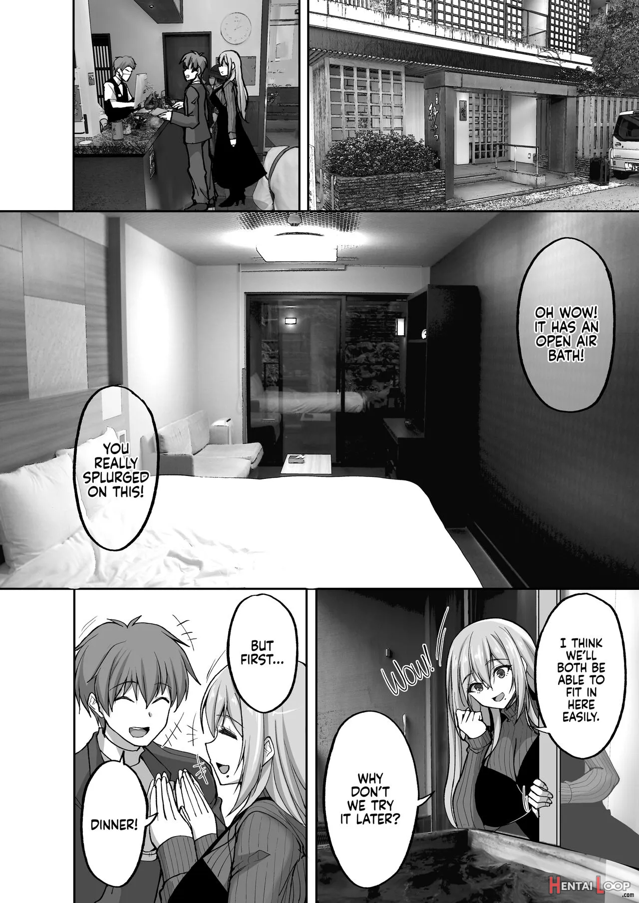 Ecchi Na Onee-san Wa, Suki Desu Ka? 5 ~tonari No Onee-san To Ichaicha Onsen Ryokou Hen~ - Decensored page 7